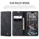CaseMe 013 Leder-Wallet-Hülle
